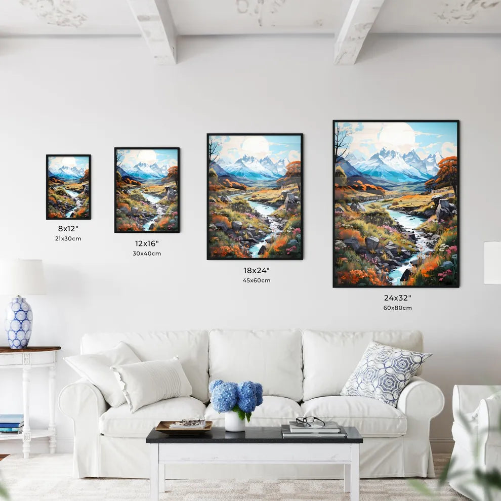 A Poster of Torres del Paine Natinal Park -  - Kitchen Hangings