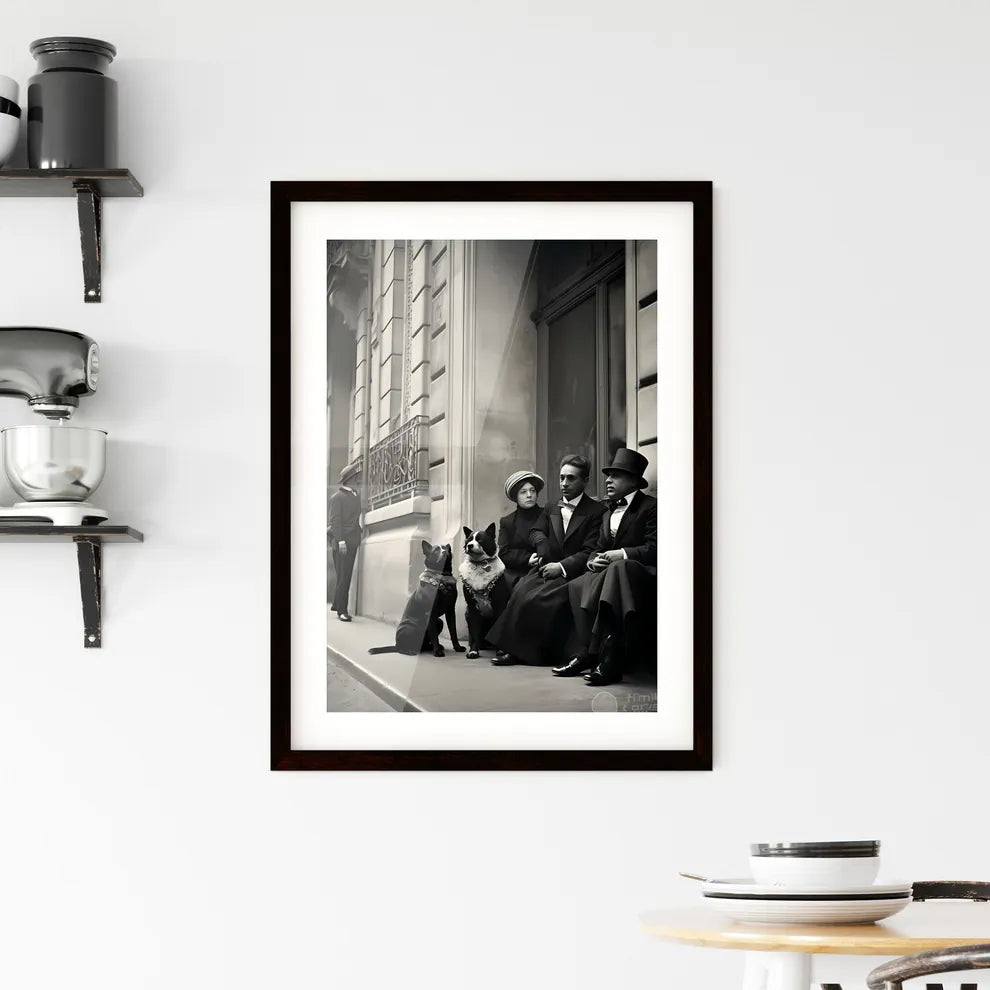 A Poster of if Picasso was a photographer  Framed Print