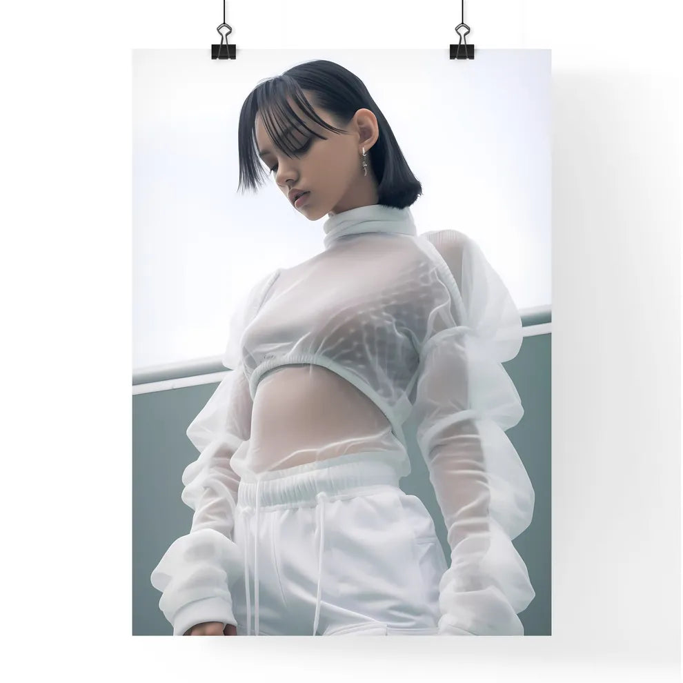 A Poster of all about the shoulder long slee Poster