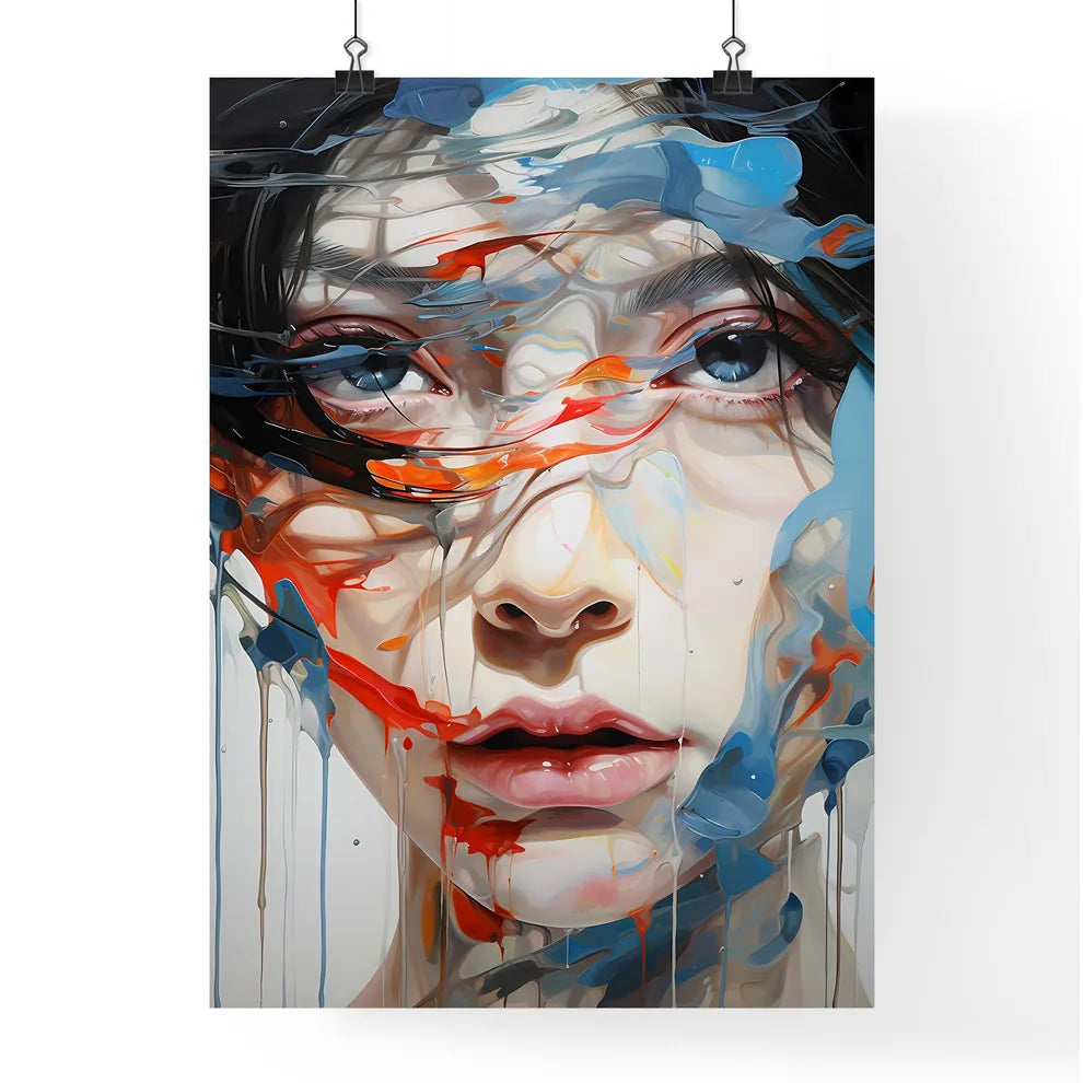 A Poster of An oil painting - A Painting O Poster