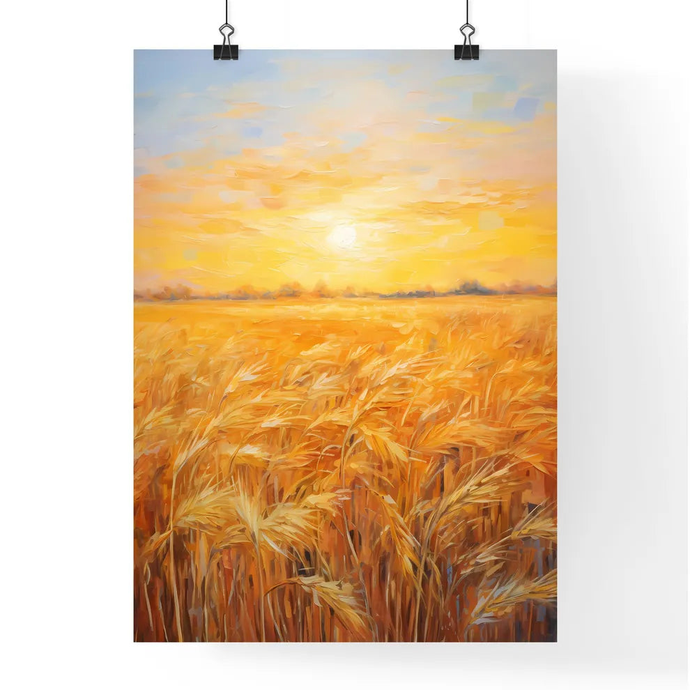 A Poster of An impressionist oil painting -  Poster