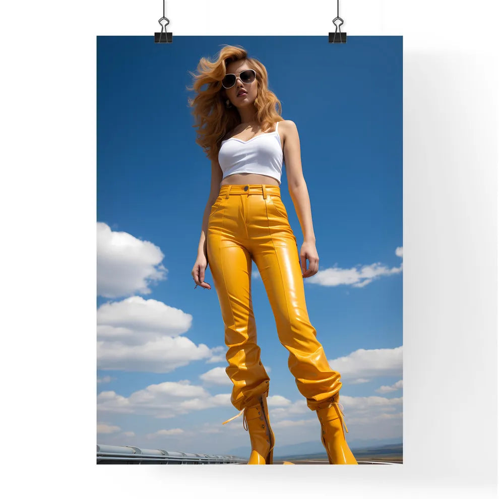 A Poster of young 30 years old woman - A Wom Poster