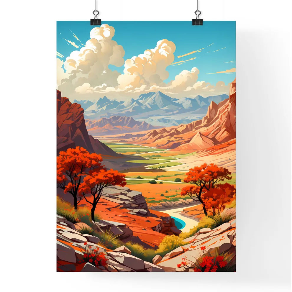 A Poster of Death Valley National park - A L Poster