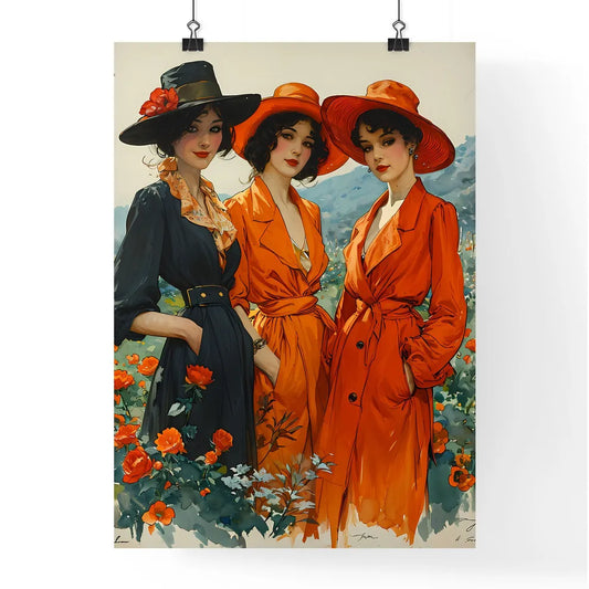 A Poster of vintage cut-out-and-keep fashion Poster