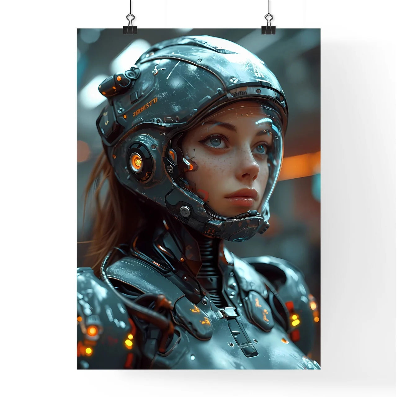 A Poster of a cyber Poster