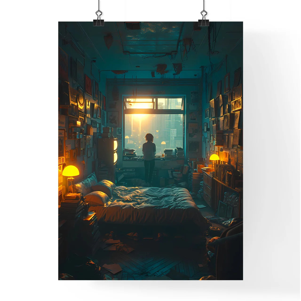 A Poster of the comic book character Vampire Poster