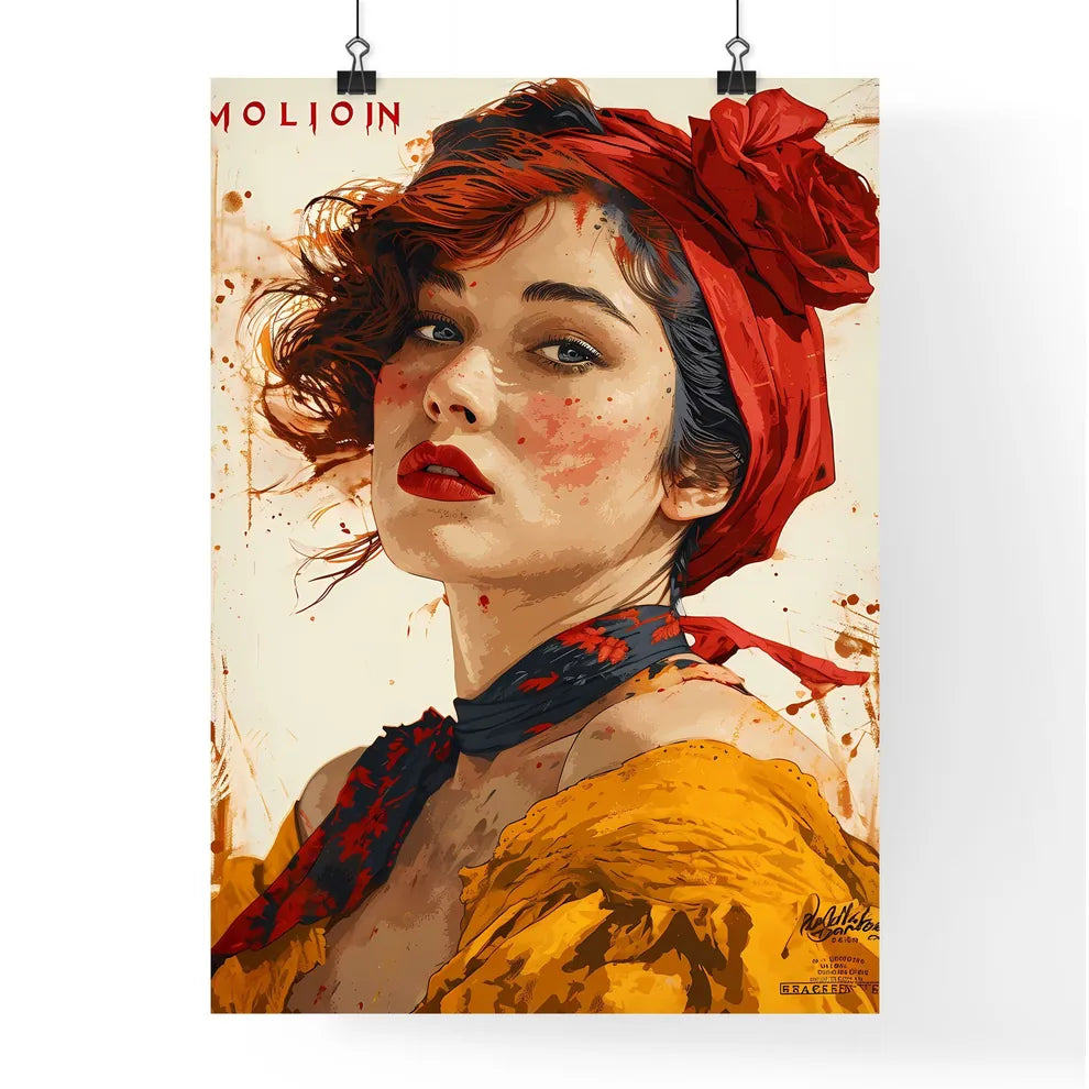 A Poster of moulon rouge advertisig from 192 Poster