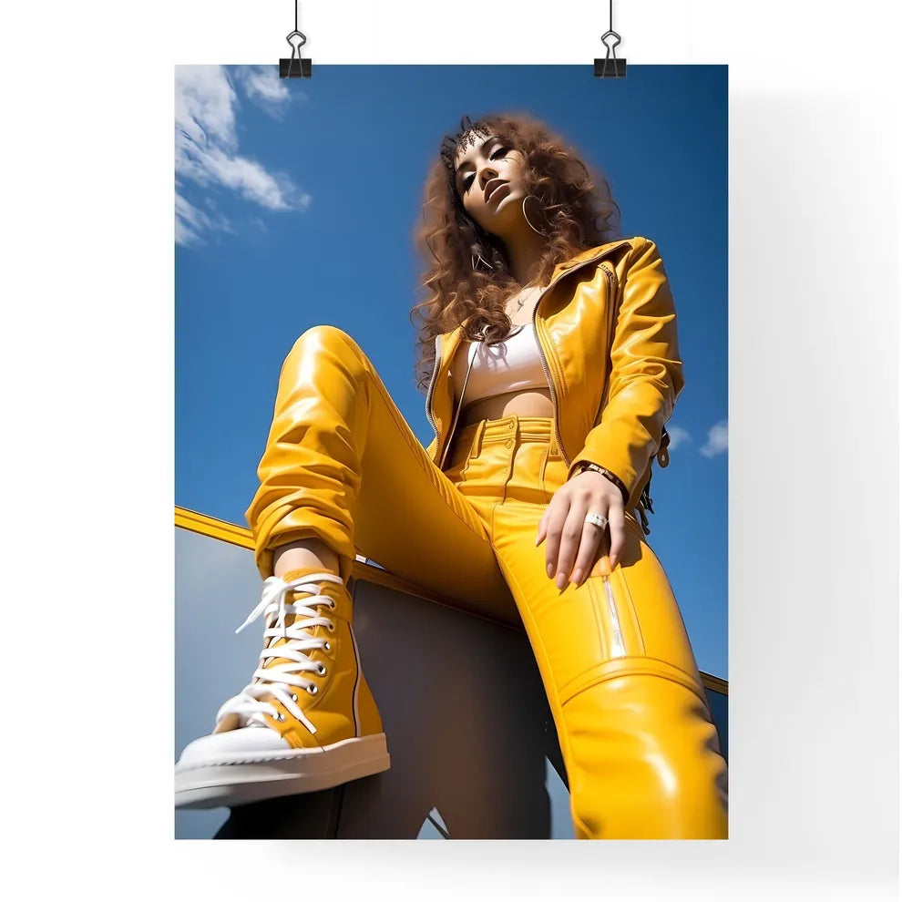 A Poster of young 30 years old woman - A Wom Poster