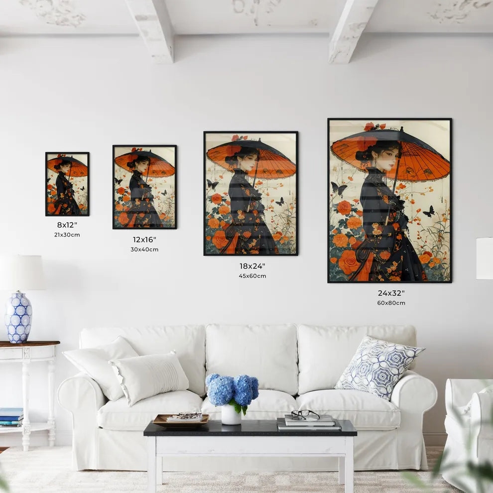 A Poster of vintage cut Size Chart