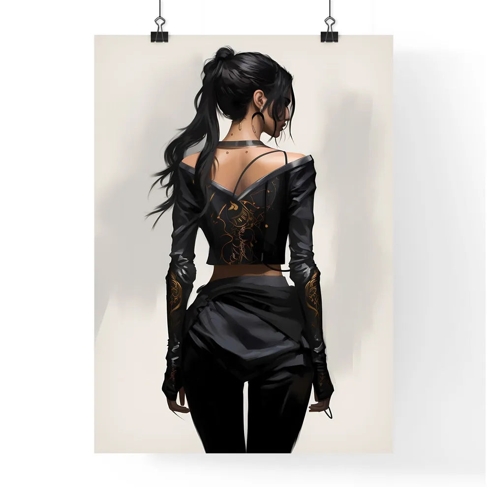 A Poster of concept art fashion concept - A  Poster