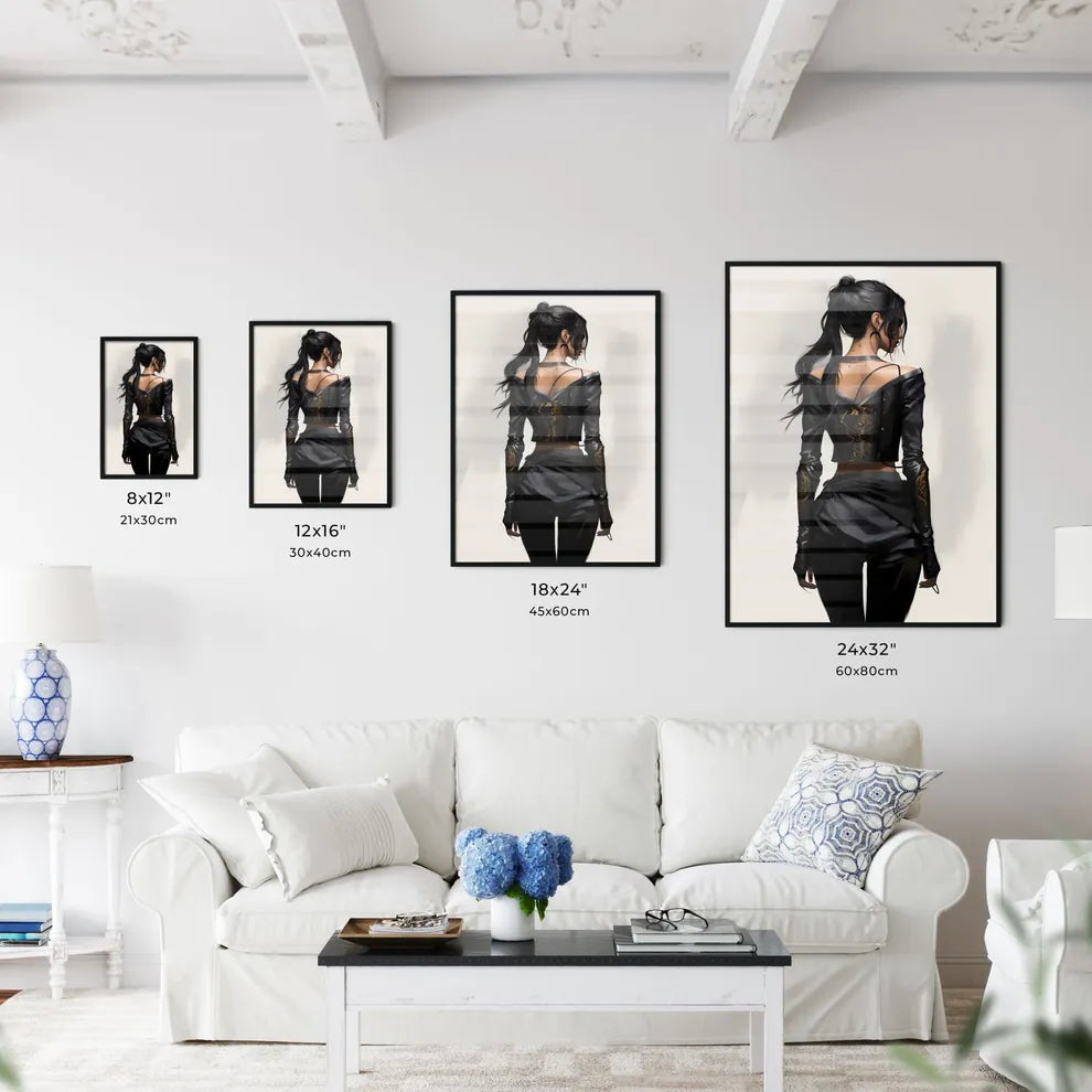 A Poster of concept art fashion concept - A  - Kitchen Hangings