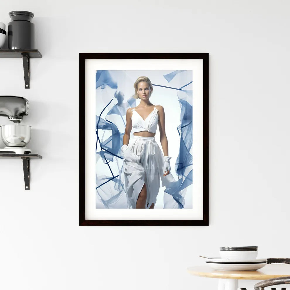 A Poster of person a new kind of woman - A W Framed Print
