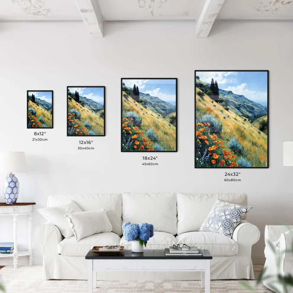 A Poster of impressionistic landscape in Sou - Kitchen Hangings