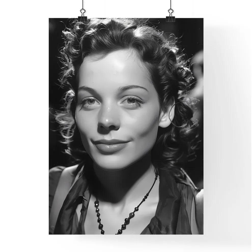 A Poster of beautiful lady homeowner in 1945 Poster