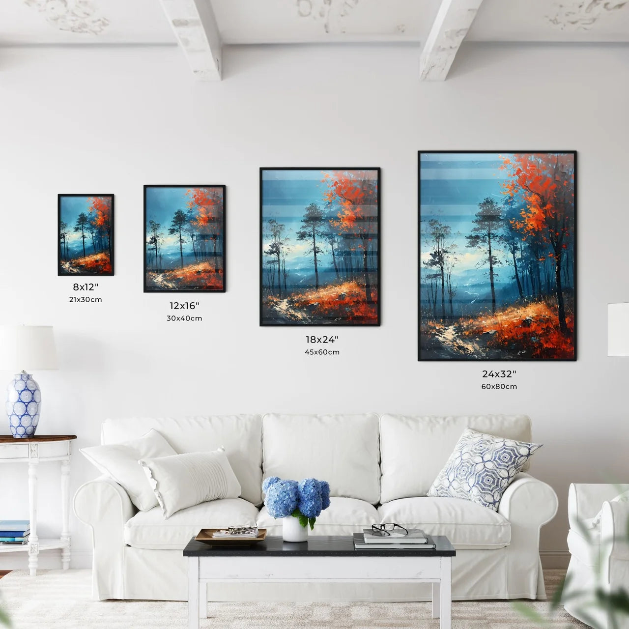 A Poster of impressionistic landscape in Sou - Kitchen Hangings