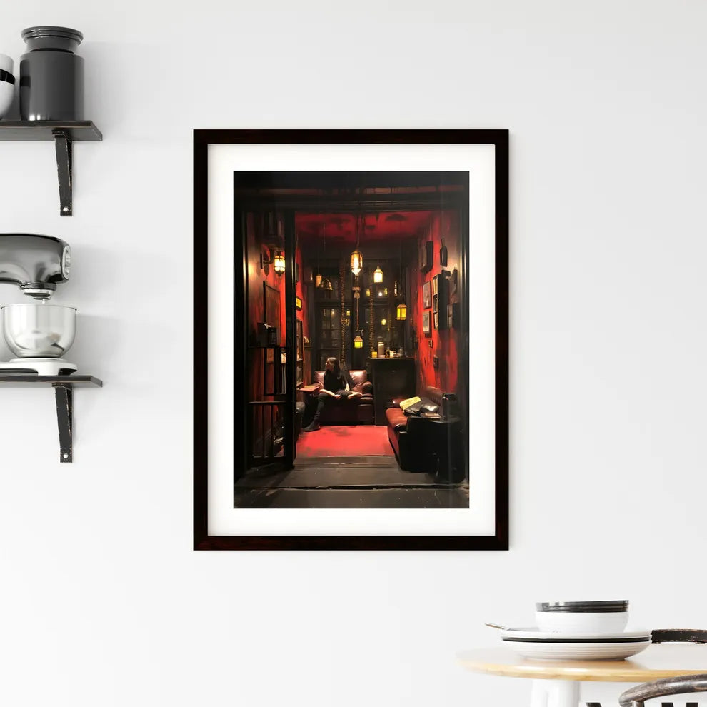 A Poster of person a new kind of woman - A W Framed Print