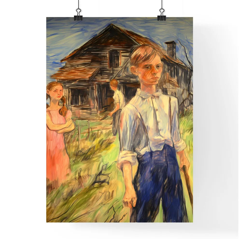 A Poster of In a country side - A Painting O Poster
