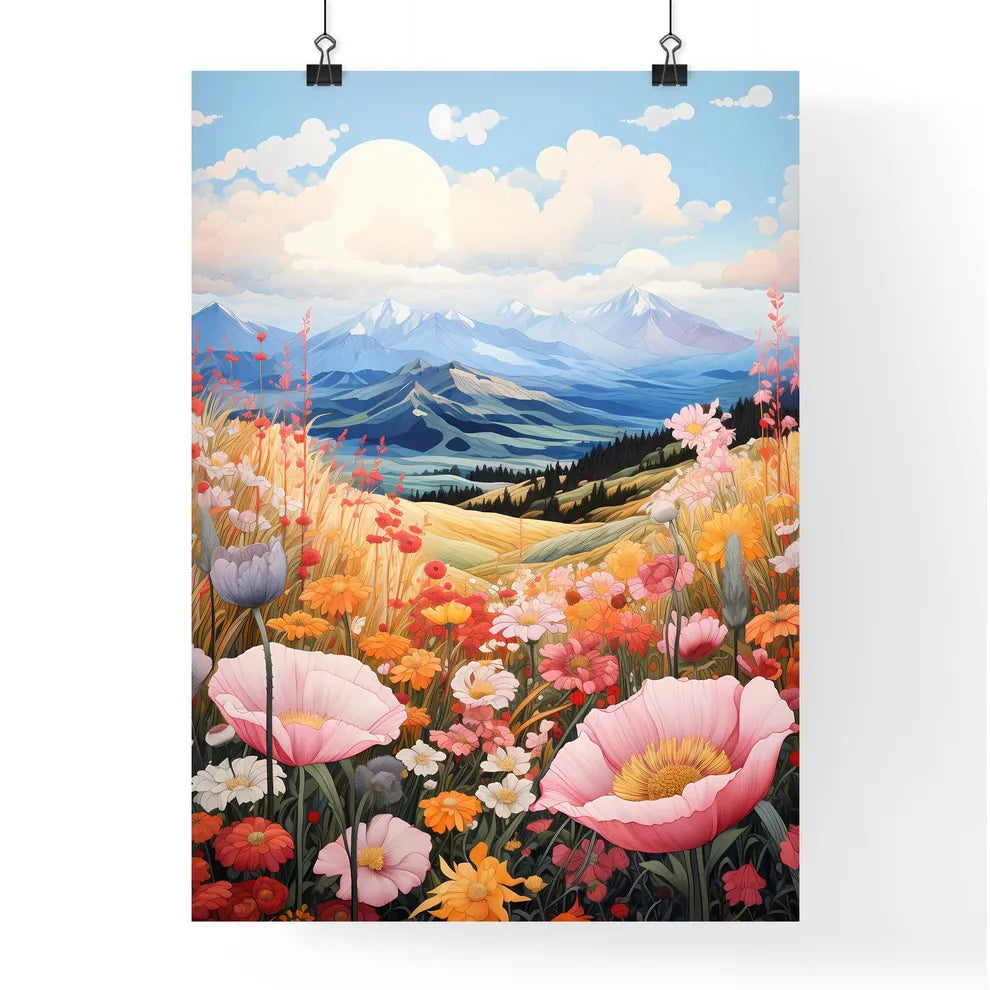 A Poster of Rocky Mountains Natinal Park - A Poster