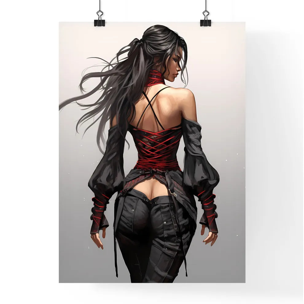 A Poster of concept art fashion concept - A  Poster