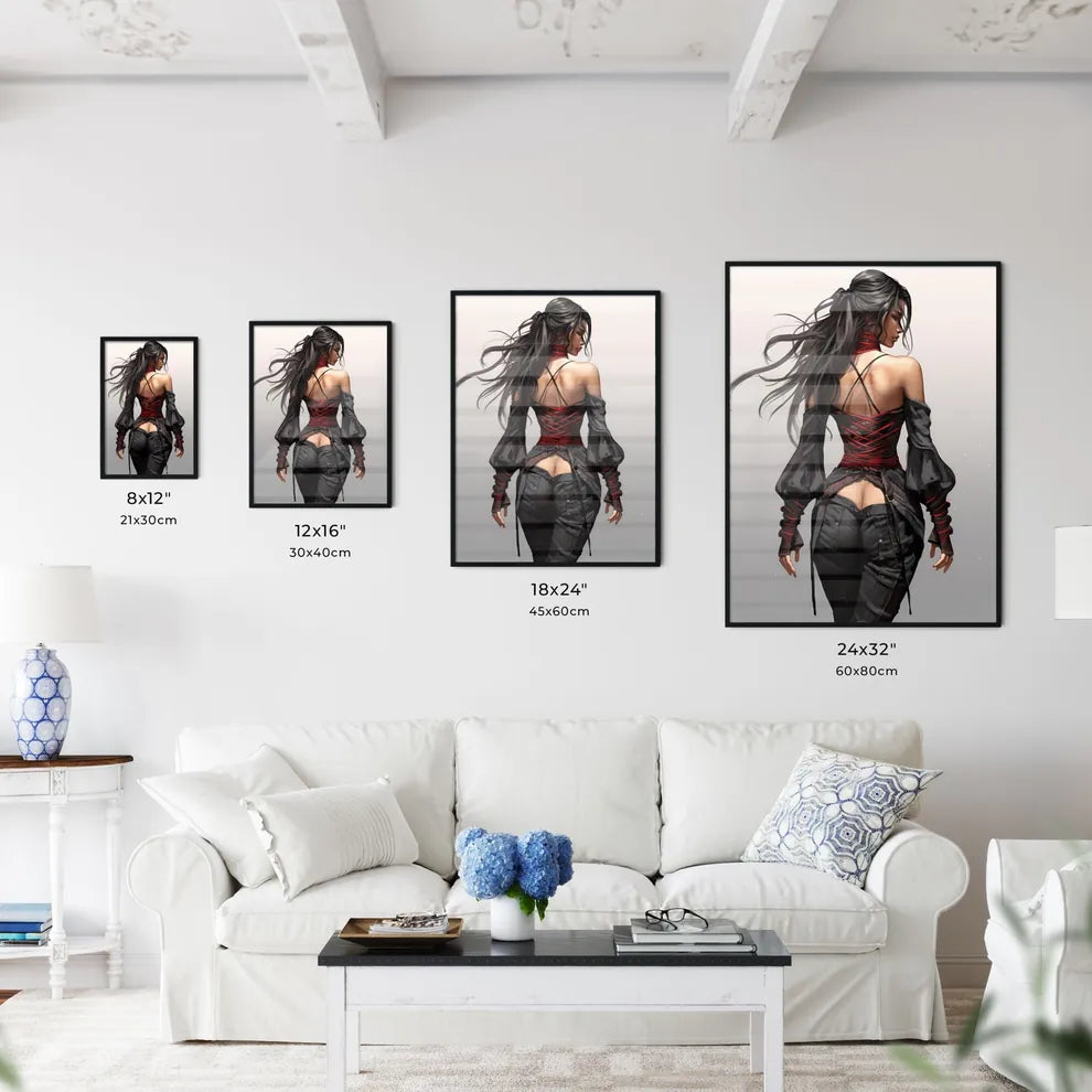 A Poster of concept art fashion concept - A  - Kitchen Hangings