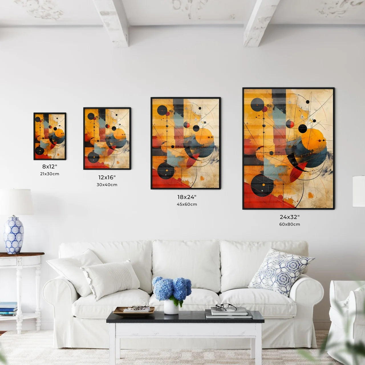 A Poster of A fusion of whimsical and retro  - Kitchen Hangings