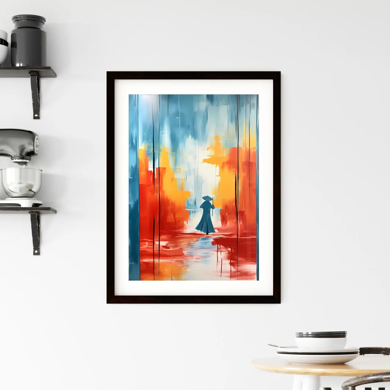 A Poster of person a new kind of woman - A P Framed Print