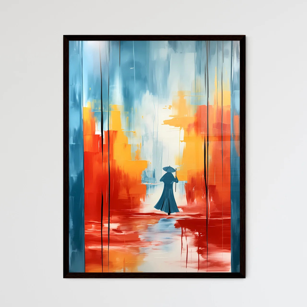 A Poster of person a new kind of woman - A P - Framed Art Print