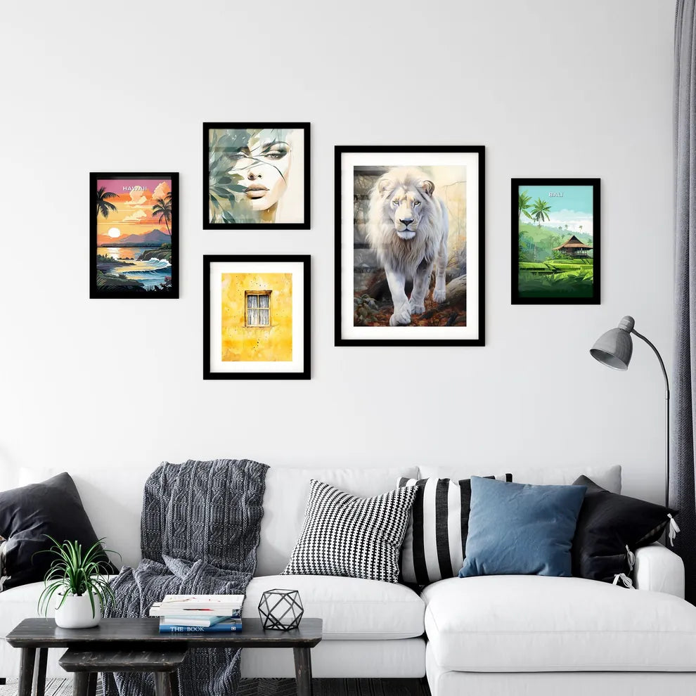 A Poster of A snow Art Print