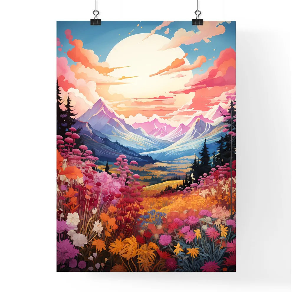 A Poster of Rocky Mountains Natinal Park - A Poster