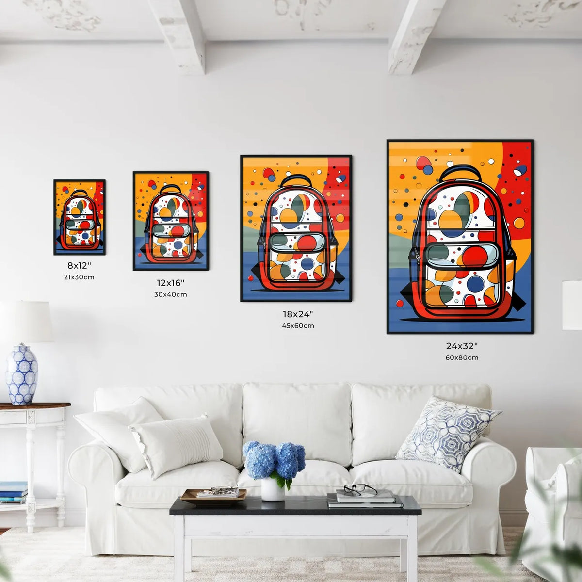 A Poster of minimalist Back to school art -  - Kitchen Hangings