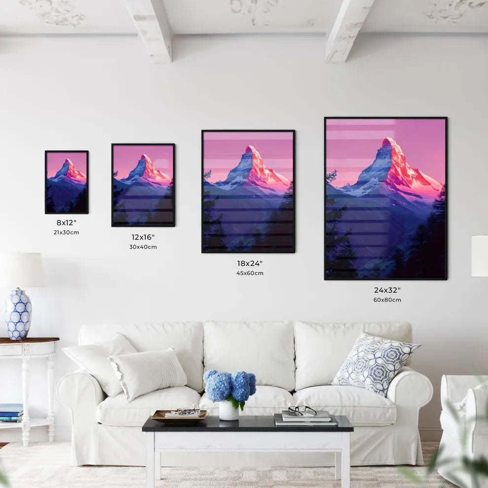 A Poster of Matterhorn - Matterhorn W - Kitchen Hangings