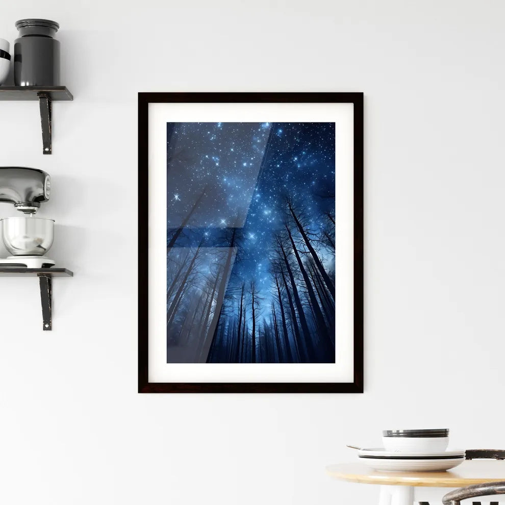A Poster of There was a particularly bright  Framed Print