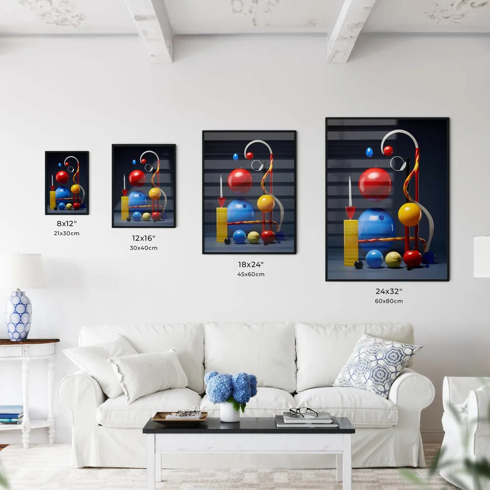 A Poster of A group of objects - A Group Of  - Kitchen Hangings
