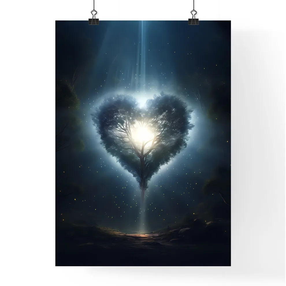 A Poster of Hope in the heart - A Tree In Th Poster