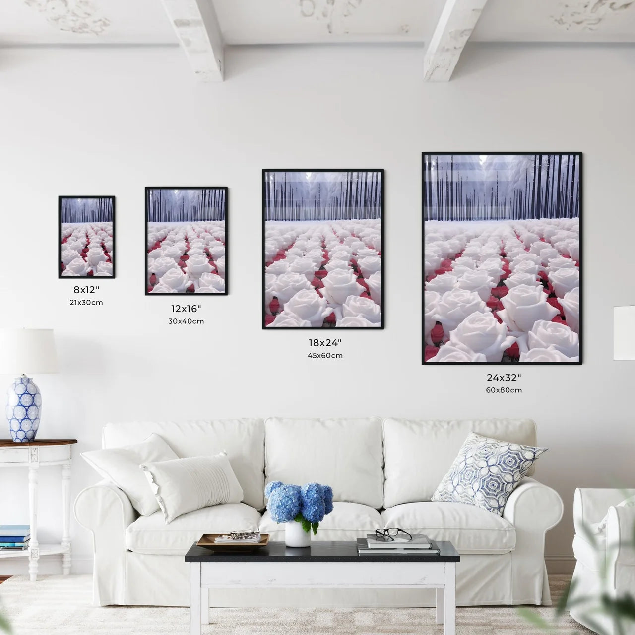 A Poster of photos of 1000 roses after heavy - Kitchen Hangings