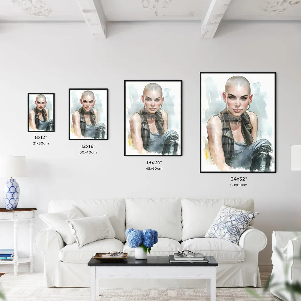 A Poster of beautiful female rockablilly - A - Kitchen Hangings