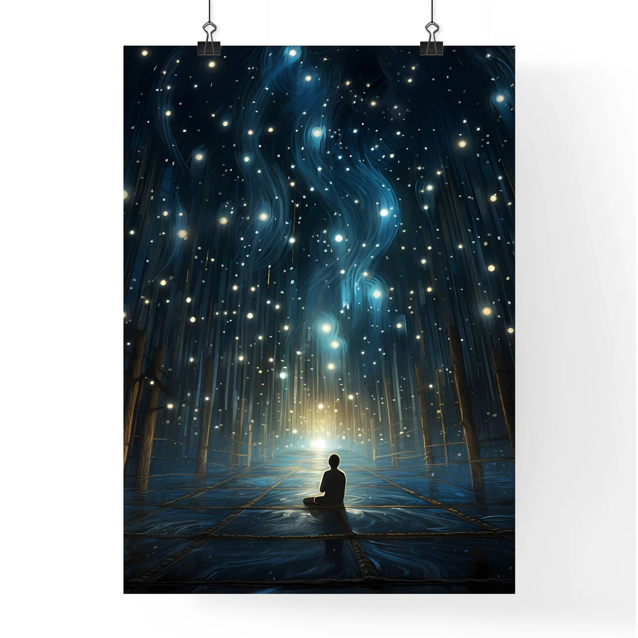 A Poster of There was a particularly bright  Poster