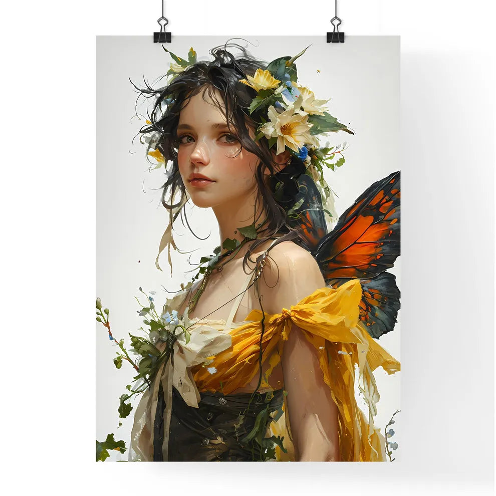 A Poster of graphic design art nouveau - A W Poster