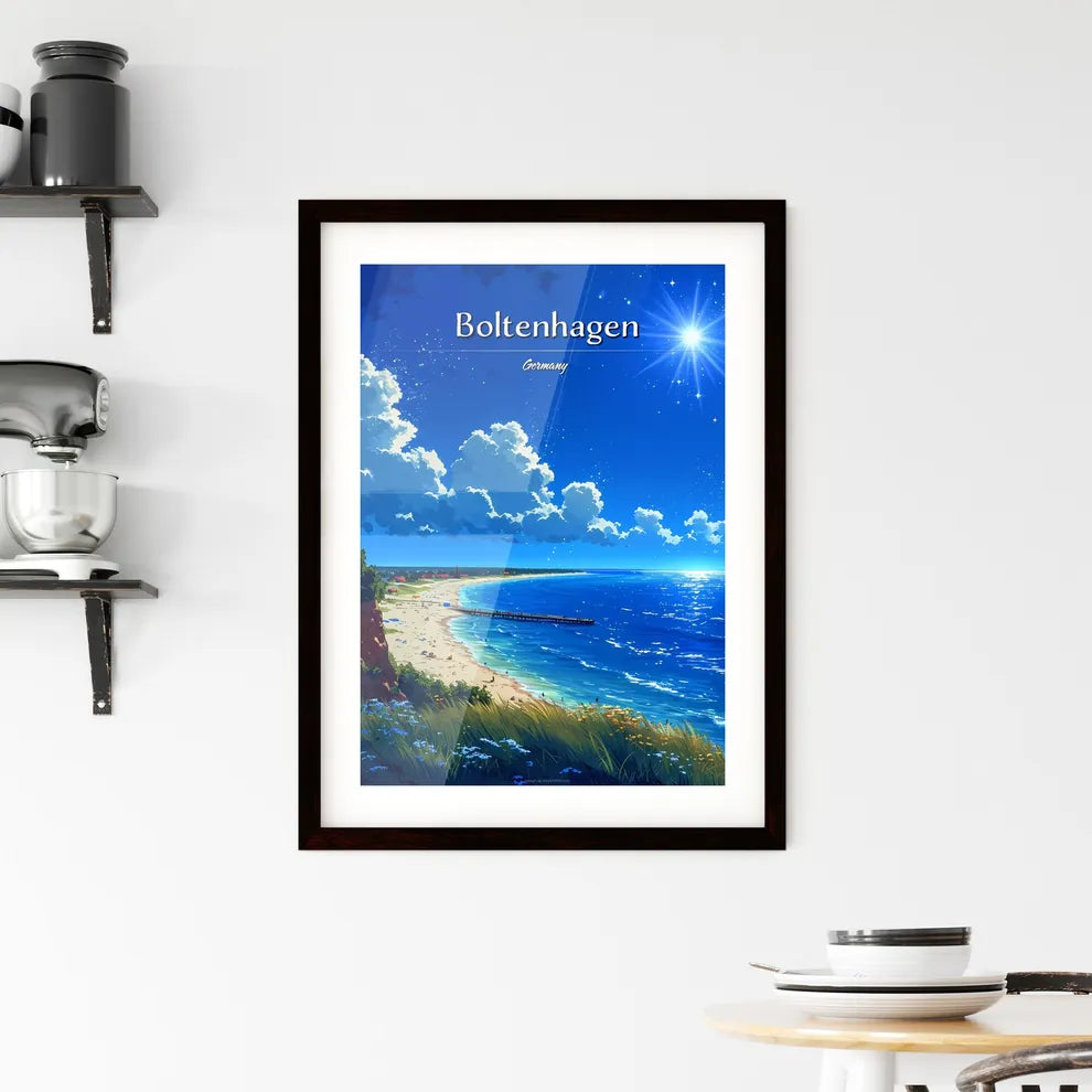 Boltenhagen Beach Framed Print