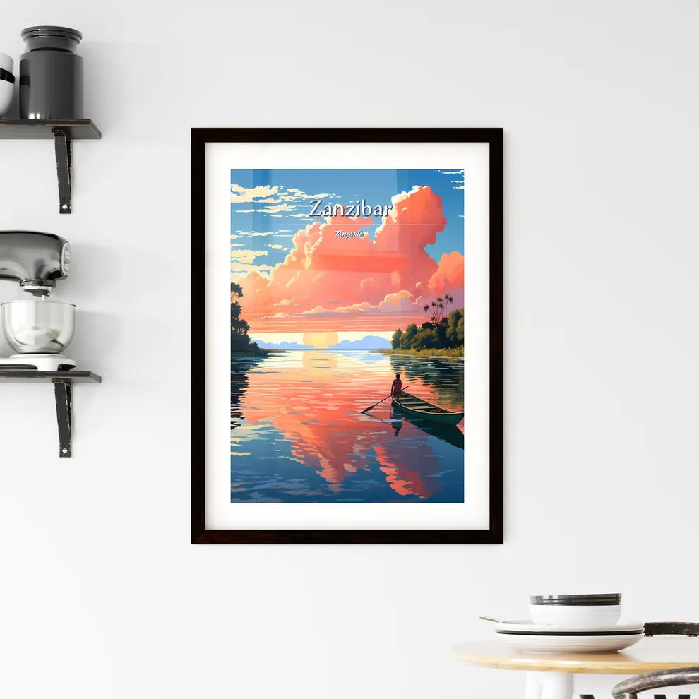 Zanzibar Framed Print