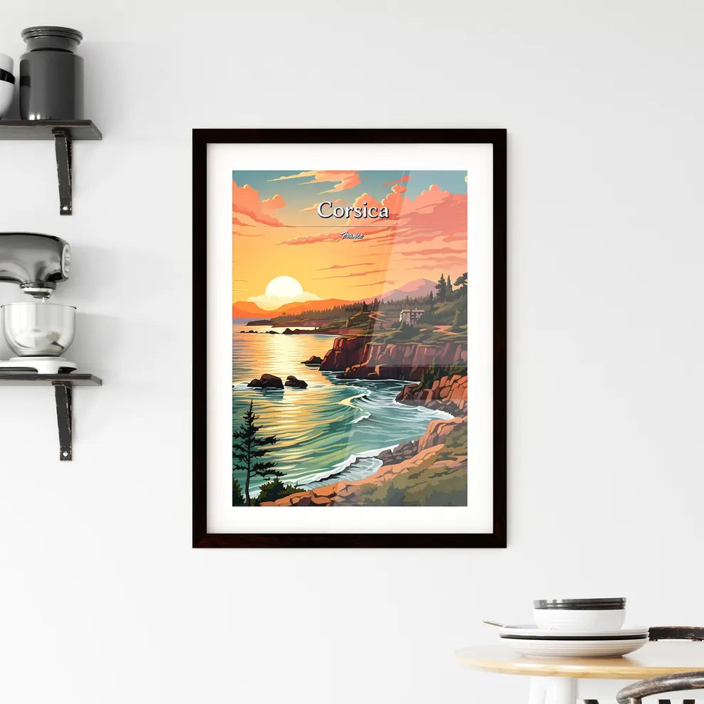 Corsica Framed Print