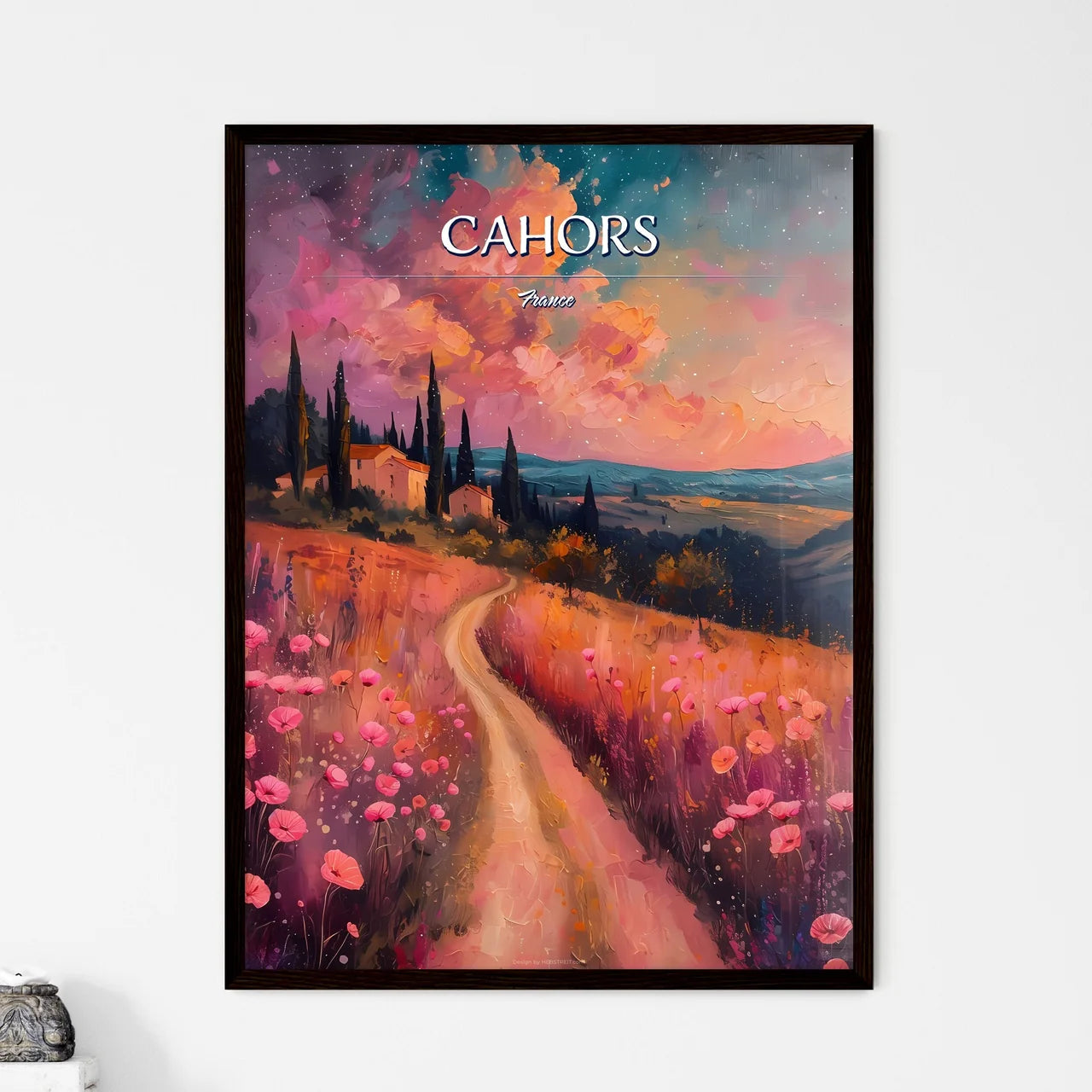 Cahors - Framed Art Print