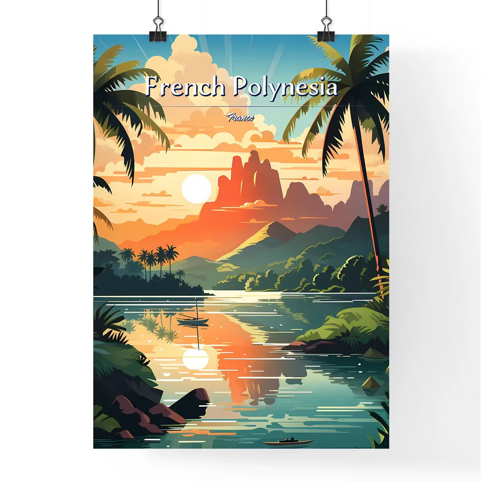 French Polynesia Poster