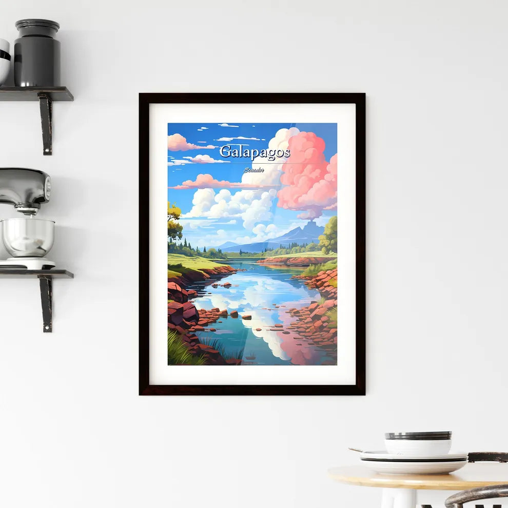 Galapagos Framed Print