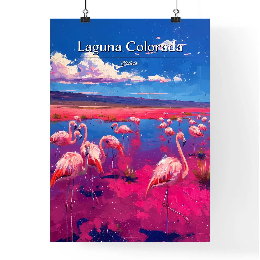 Laguna Colorada Poster