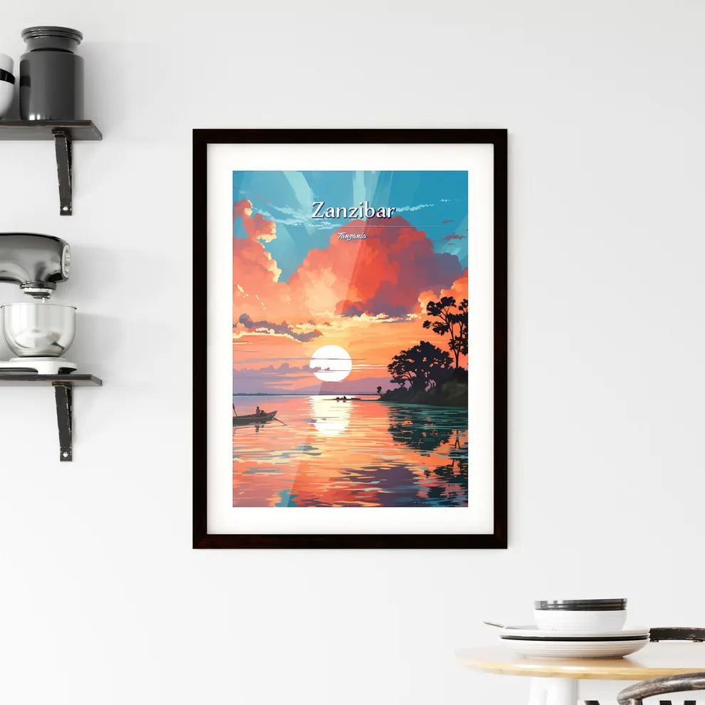 Zanzibar Framed Print