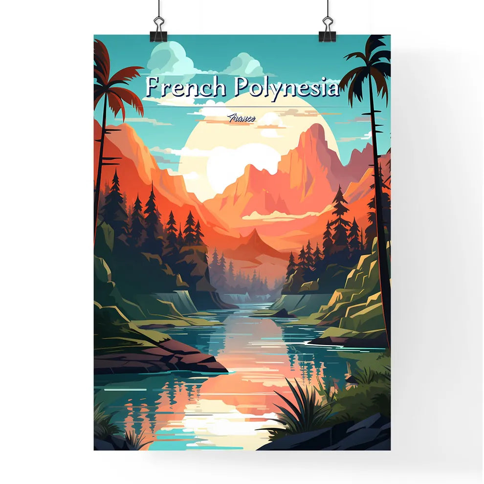 French Polynesia Poster