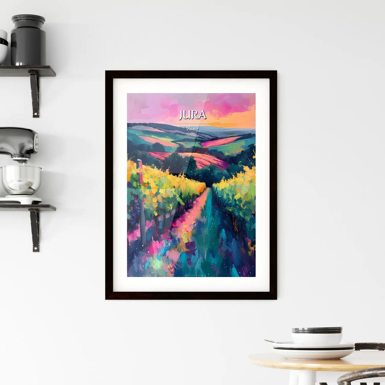 Jura Framed Print