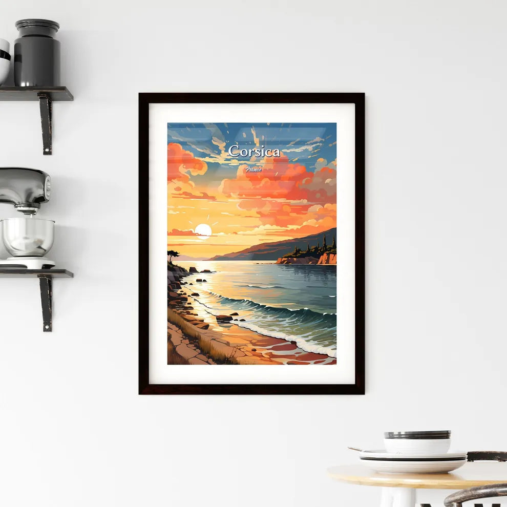 Corsica Framed Print