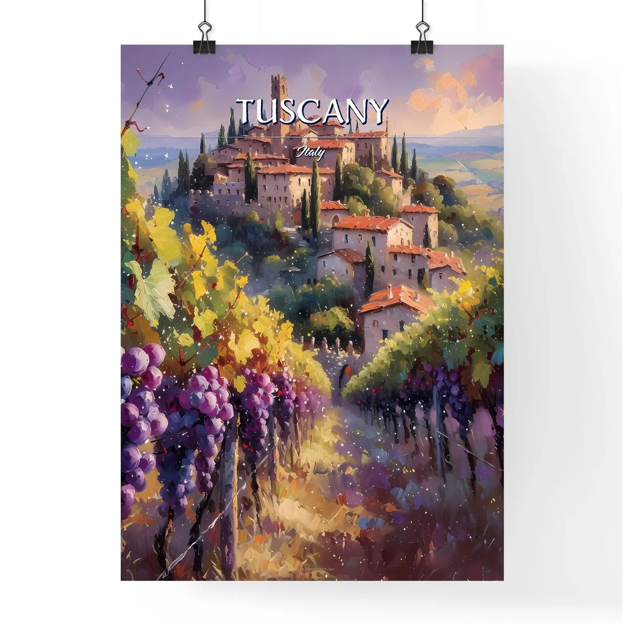 Tuscany Poster